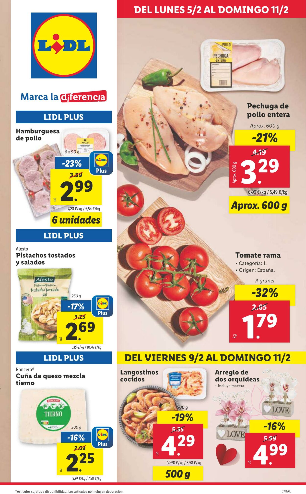 Folleto Lidl 05.02.2024 - 11.02.2024