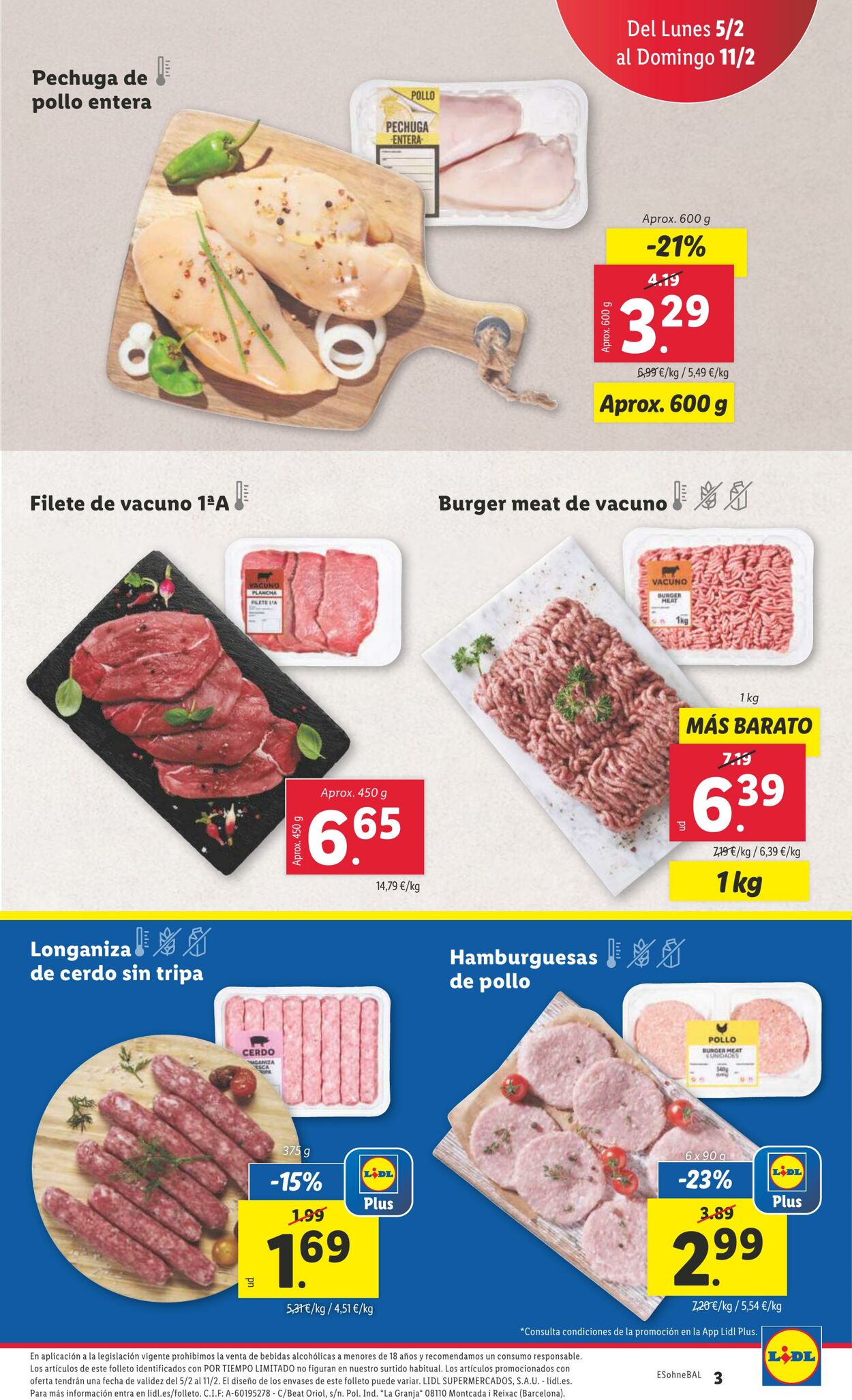 Folleto Lidl 05.02.2024 - 11.02.2024