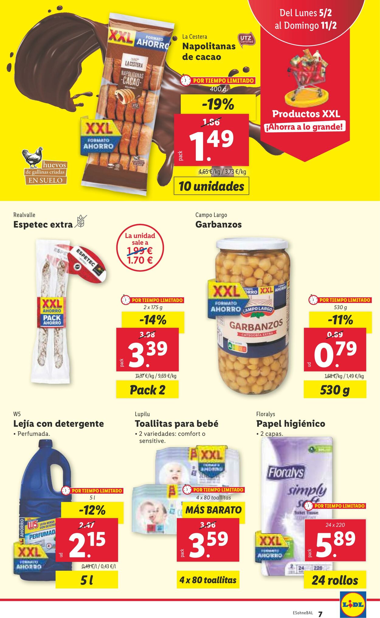 Folleto Lidl 05.02.2024 - 11.02.2024