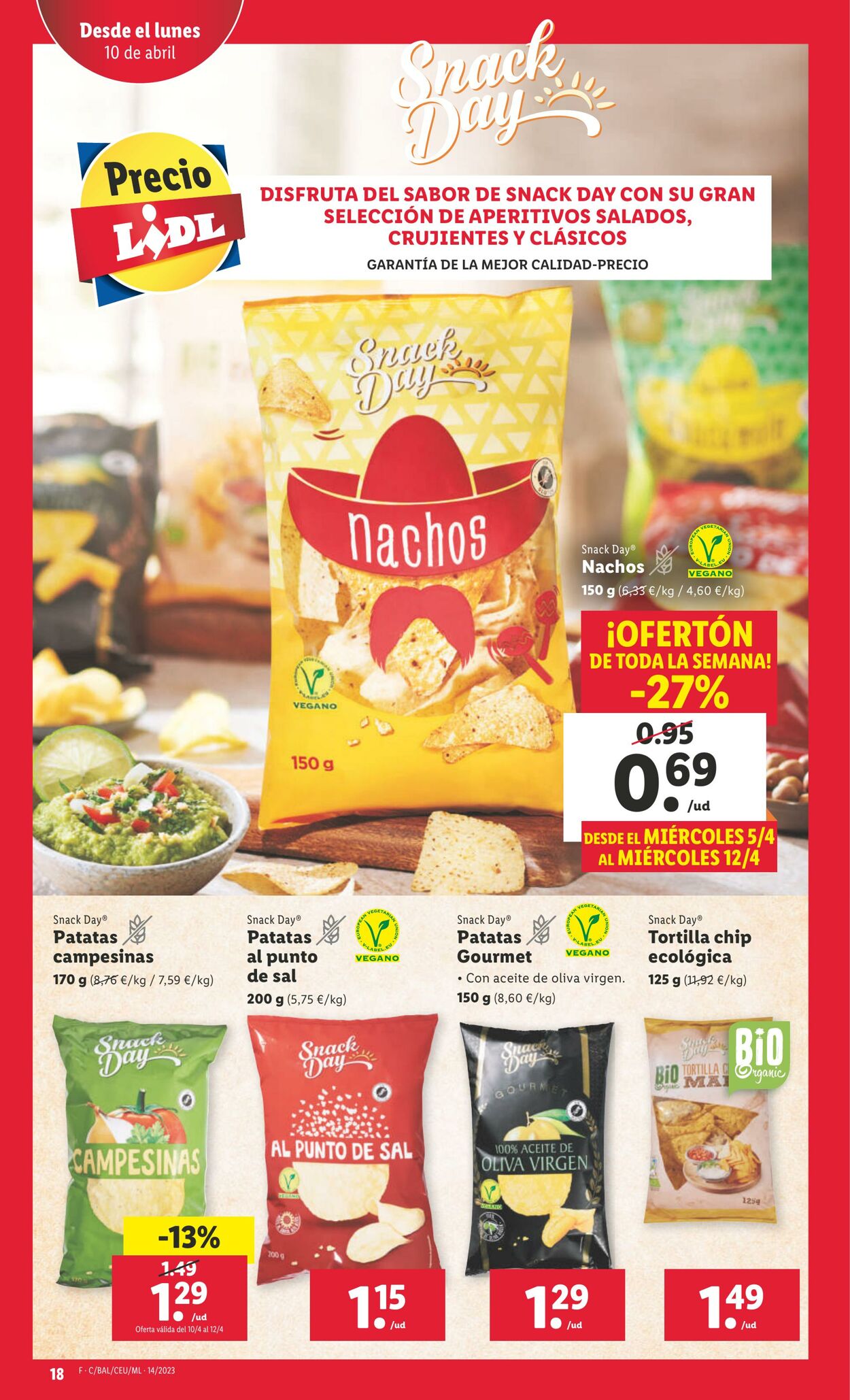 Folleto Lidl 05.04.2023 - 11.04.2023