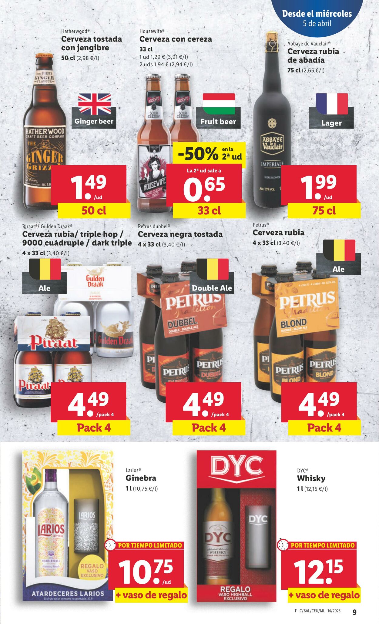 Folleto Lidl 05.04.2023 - 11.04.2023