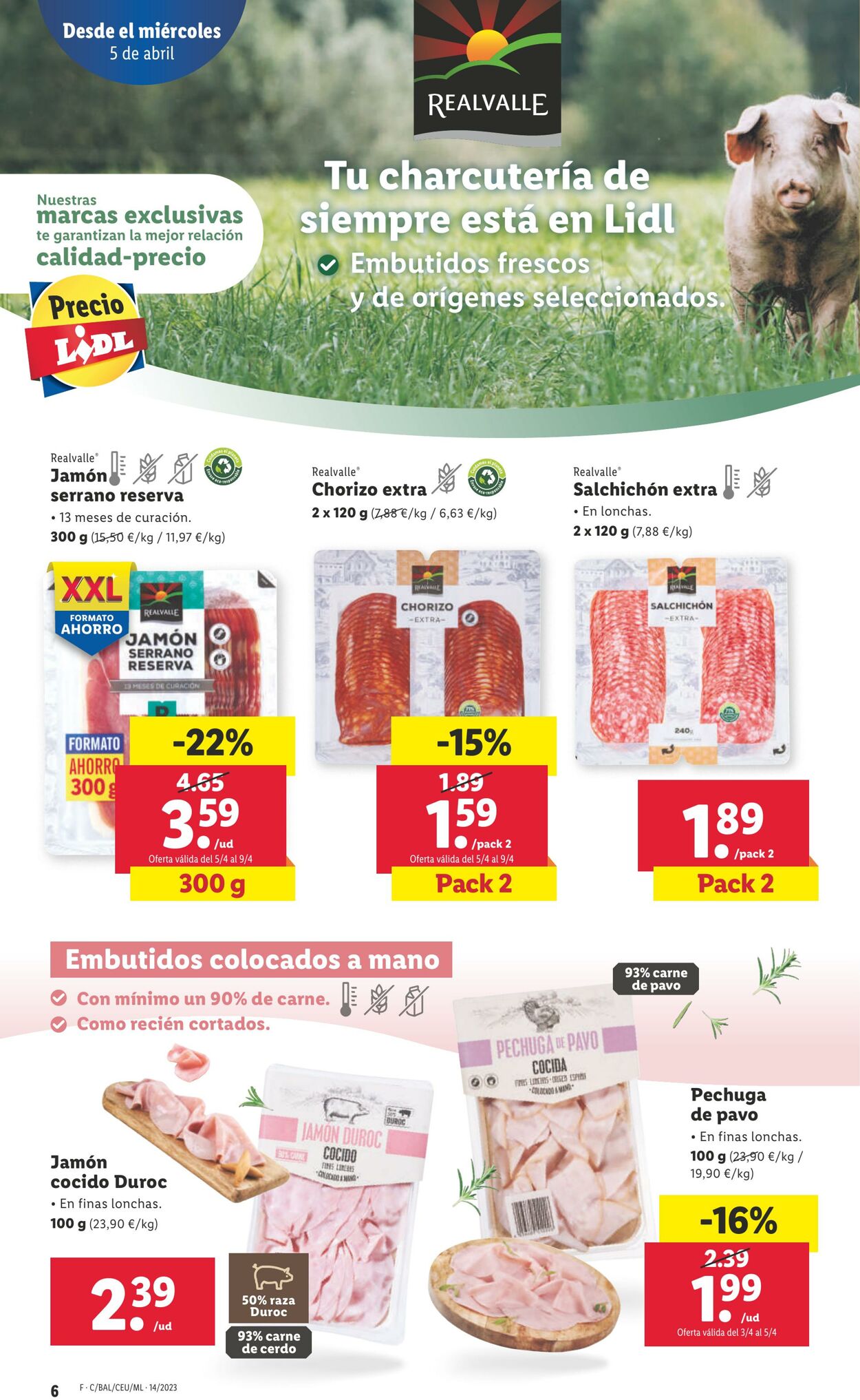 Folleto Lidl 05.04.2023 - 11.04.2023