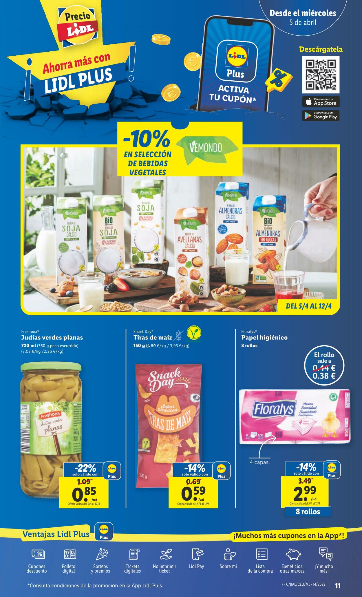 Folleto Lidl 05.04.2023 - 11.04.2023