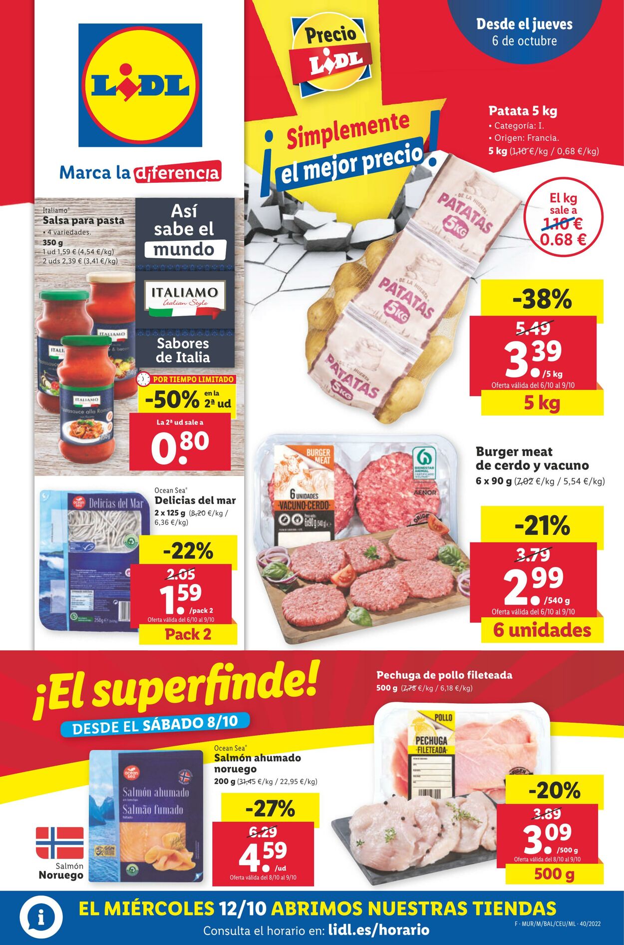 Folleto Lidl 06.10.2022 - 12.10.2022