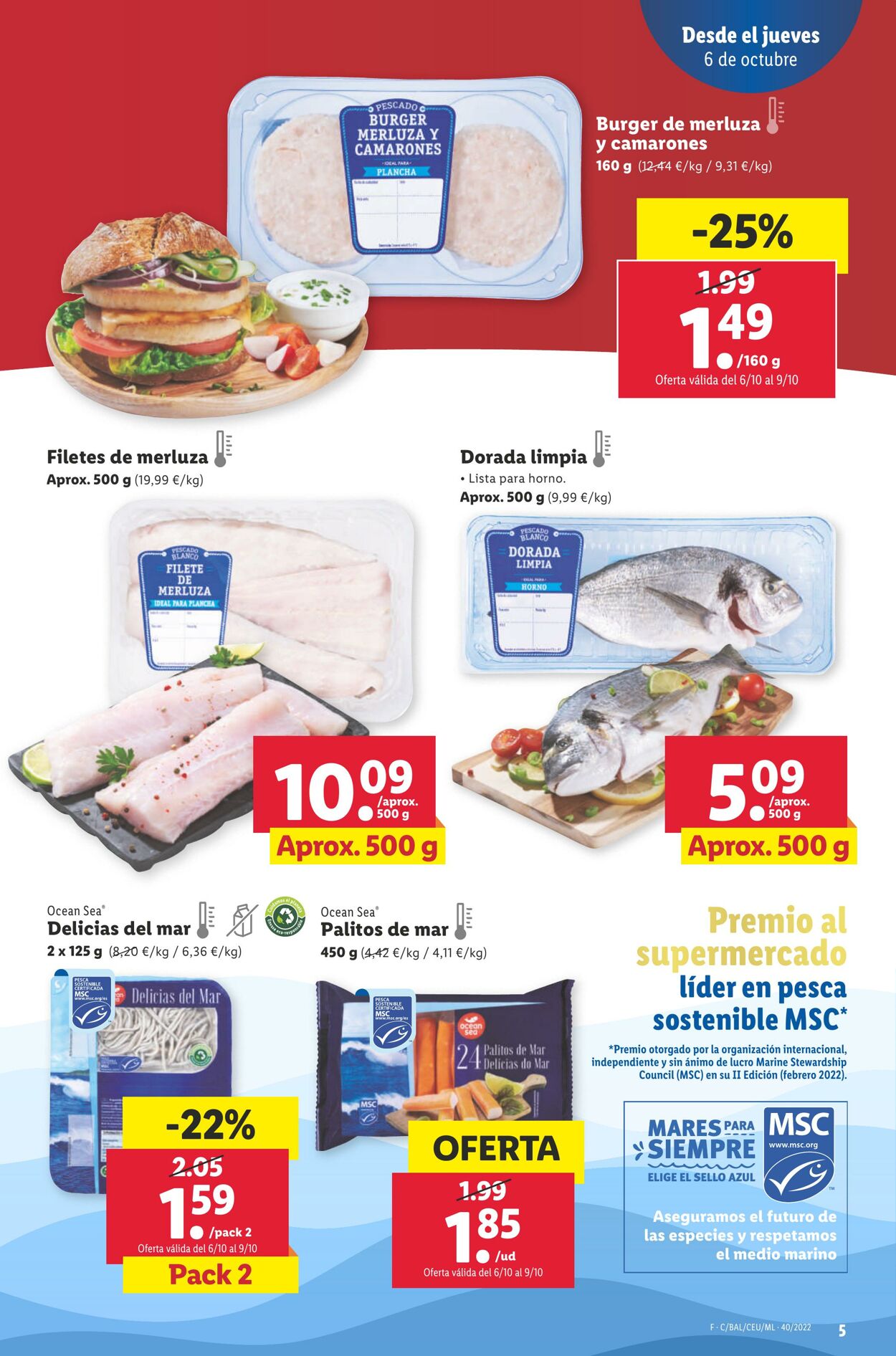 Folleto Lidl 06.10.2022 - 12.10.2022