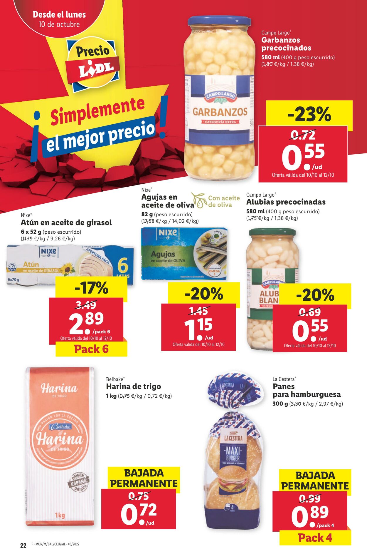 Folleto Lidl 06.10.2022 - 12.10.2022