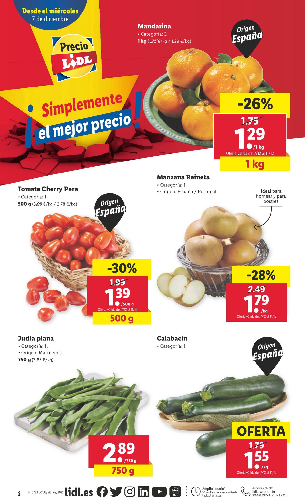 Folleto Lidl 07.12.2022 - 13.12.2022