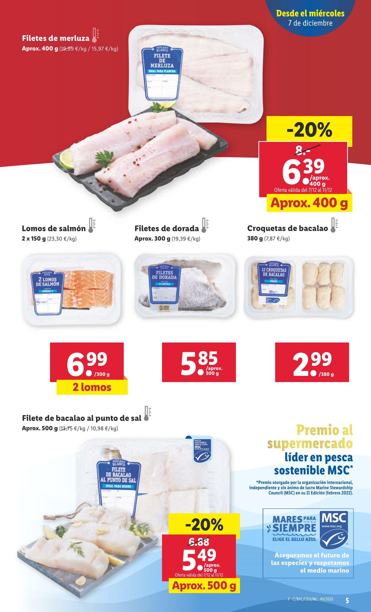 Folleto Lidl 07.12.2022 - 13.12.2022