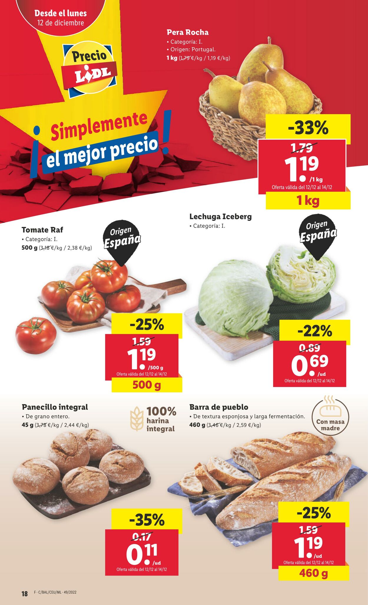 Folleto Lidl 07.12.2022 - 13.12.2022