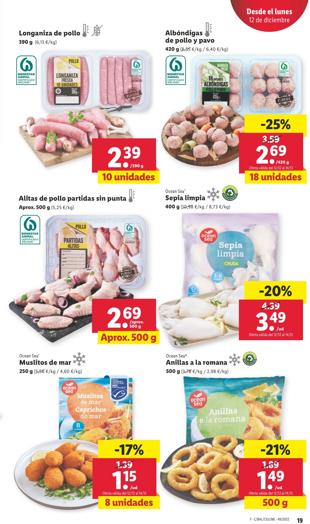 Folleto Lidl 07.12.2022 - 13.12.2022