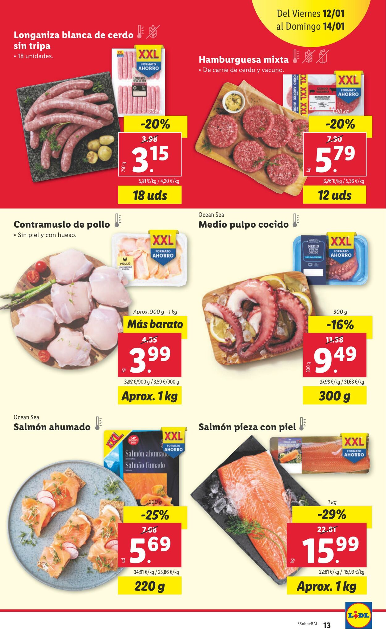 Folleto Lidl 08.01.2024 - 14.01.2024