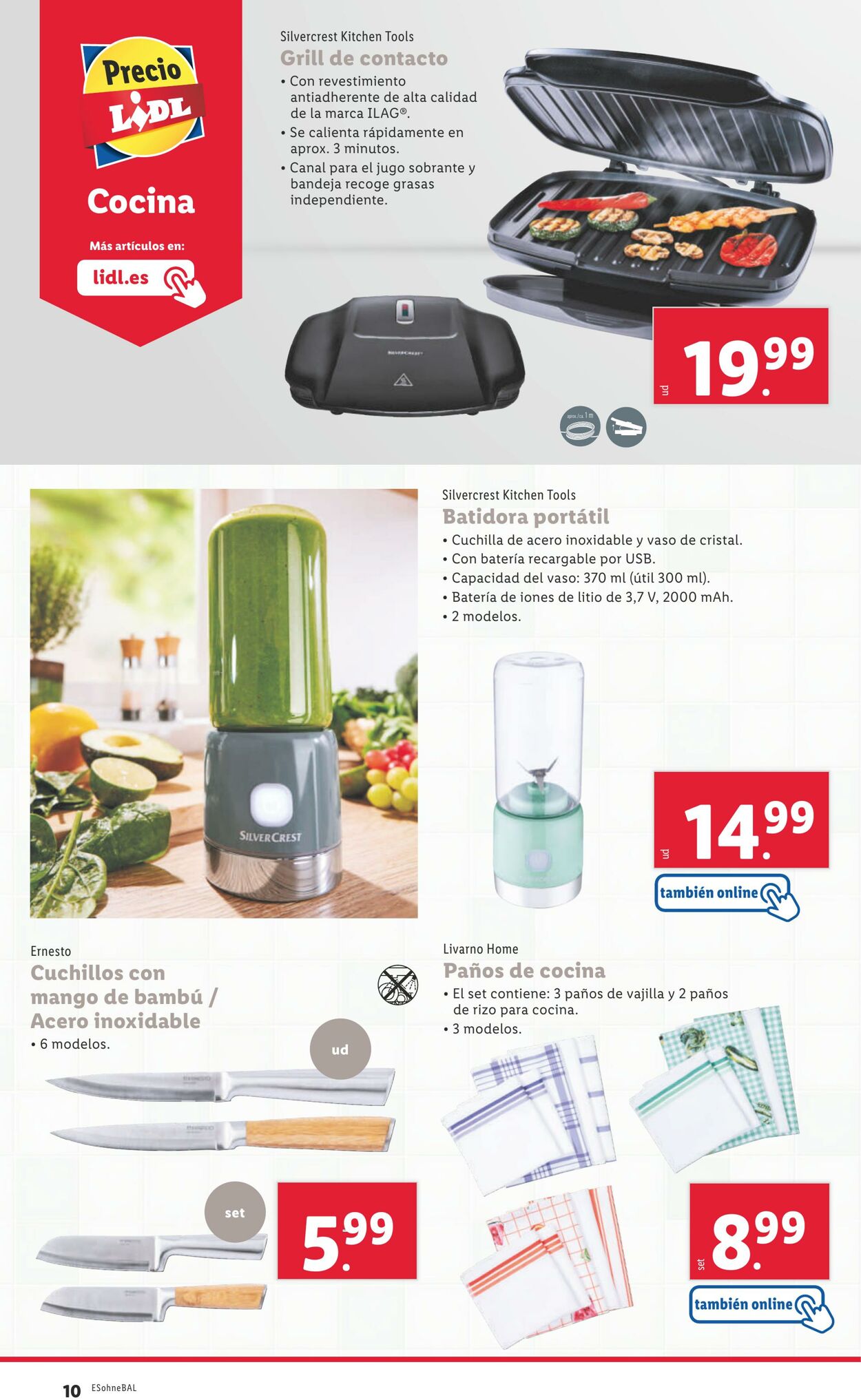 Folleto Lidl 08.01.2024 - 14.01.2024