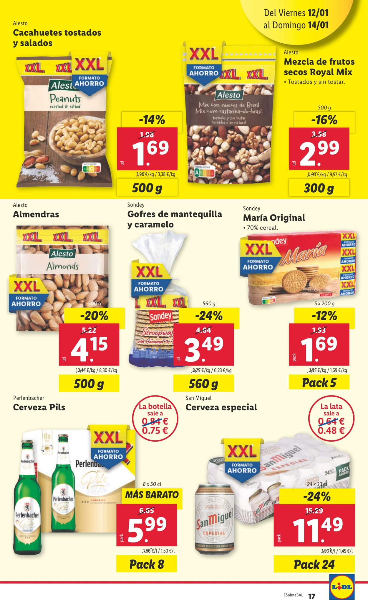 Folleto Lidl 08.01.2024 - 14.01.2024