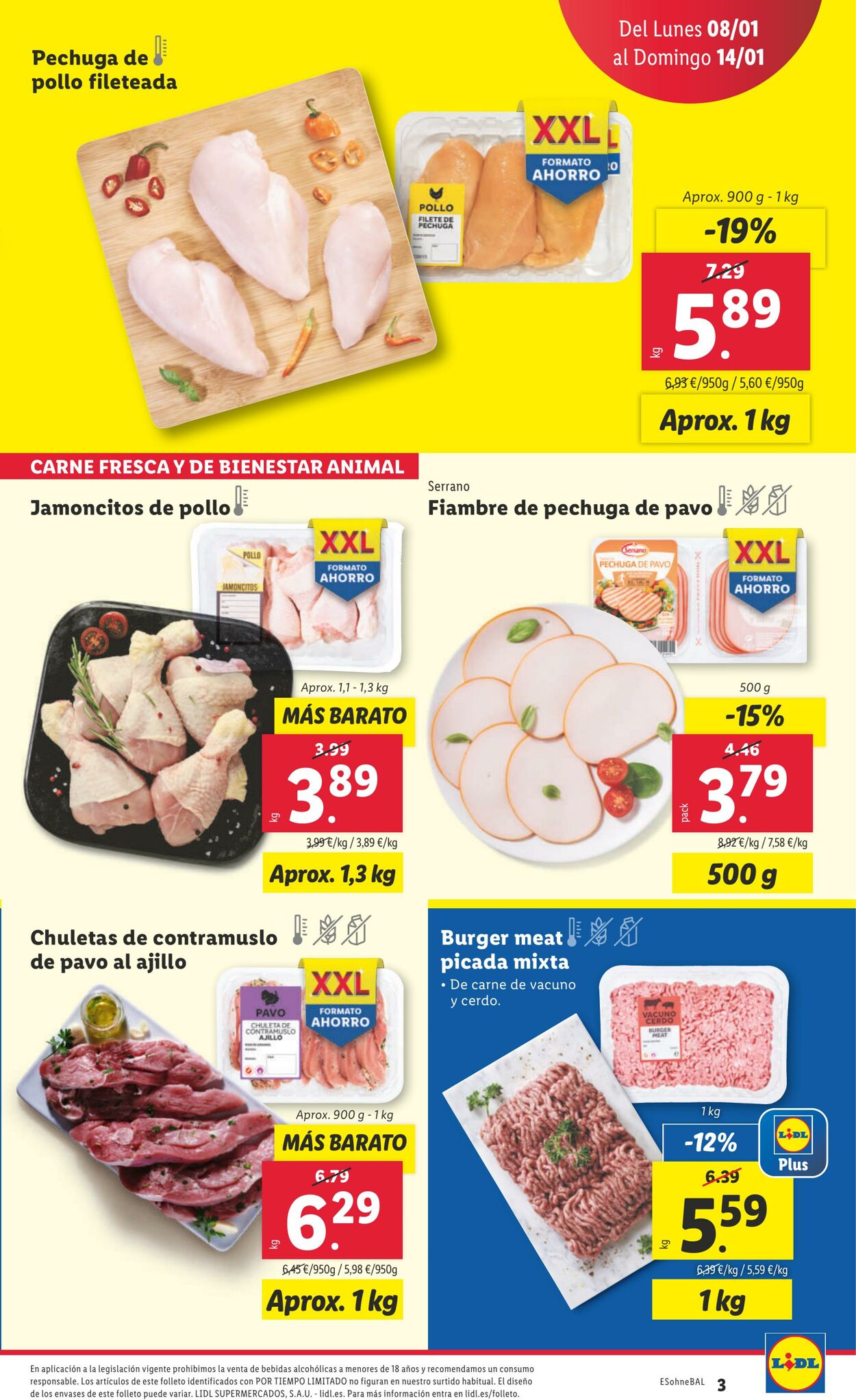 Folleto Lidl 08.01.2024 - 14.01.2024