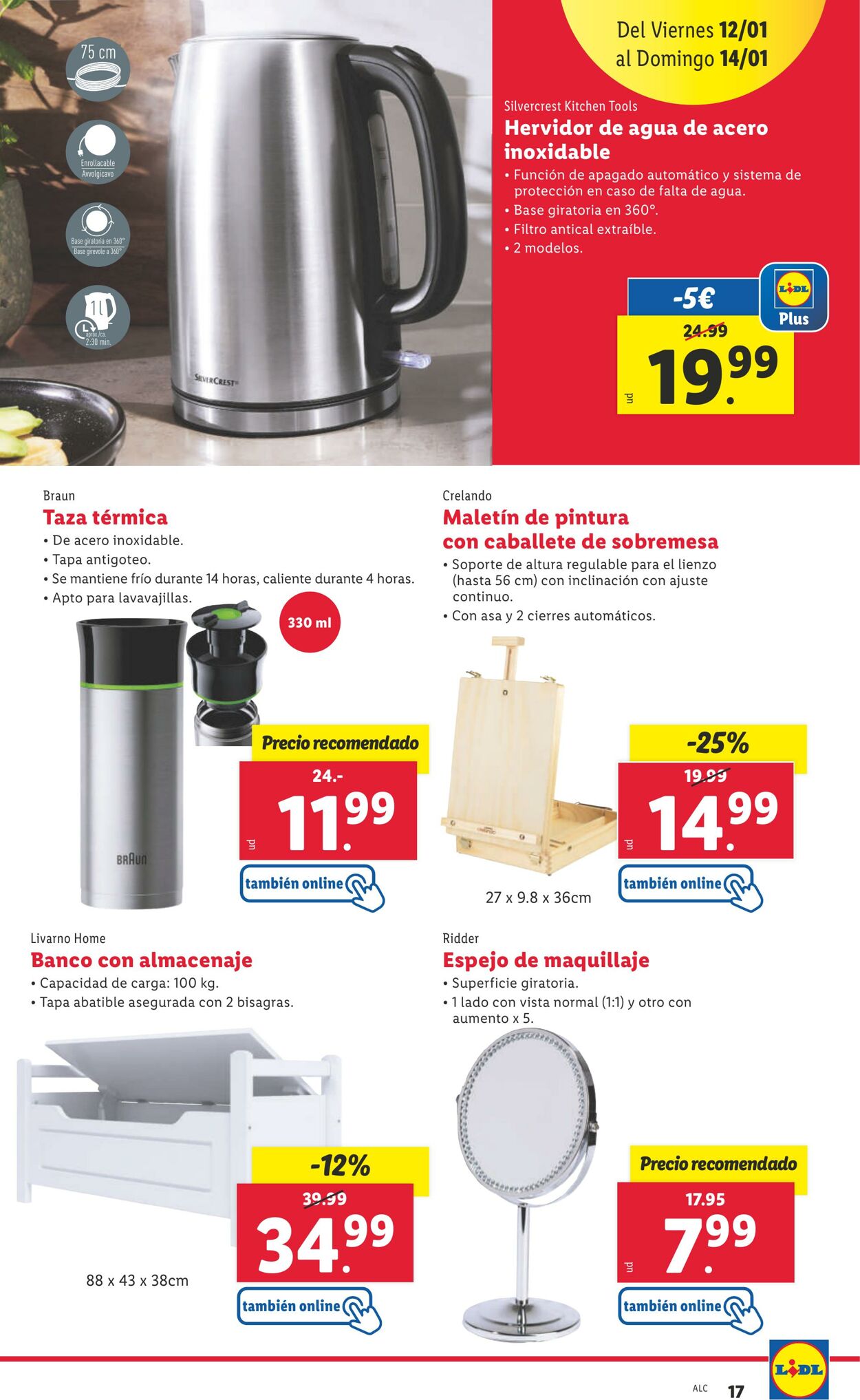 Folleto Lidl 08.01.2024 - 14.01.2024