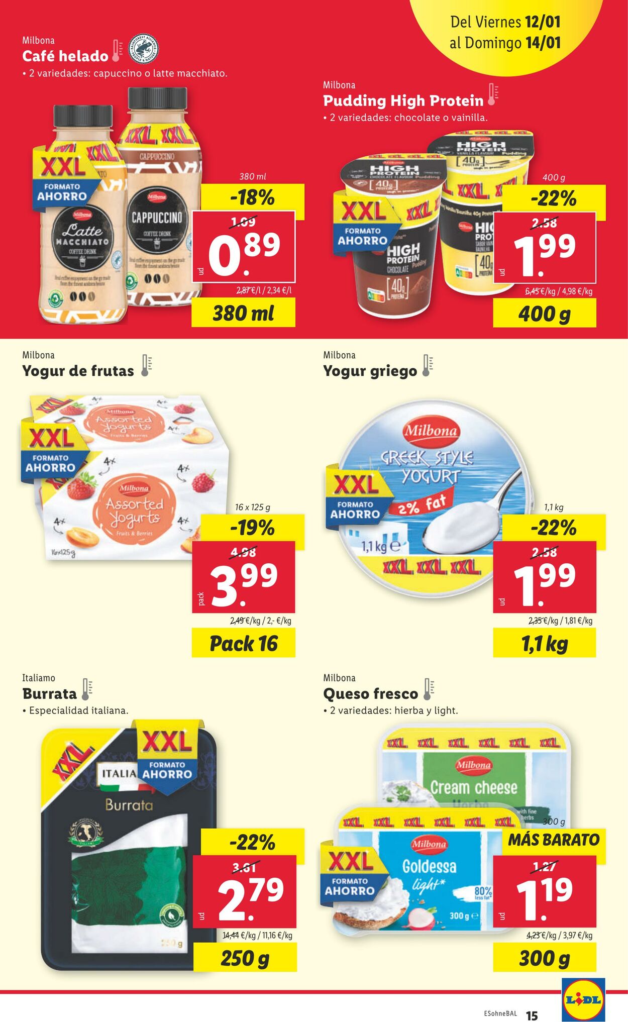 Folleto Lidl 08.01.2024 - 14.01.2024