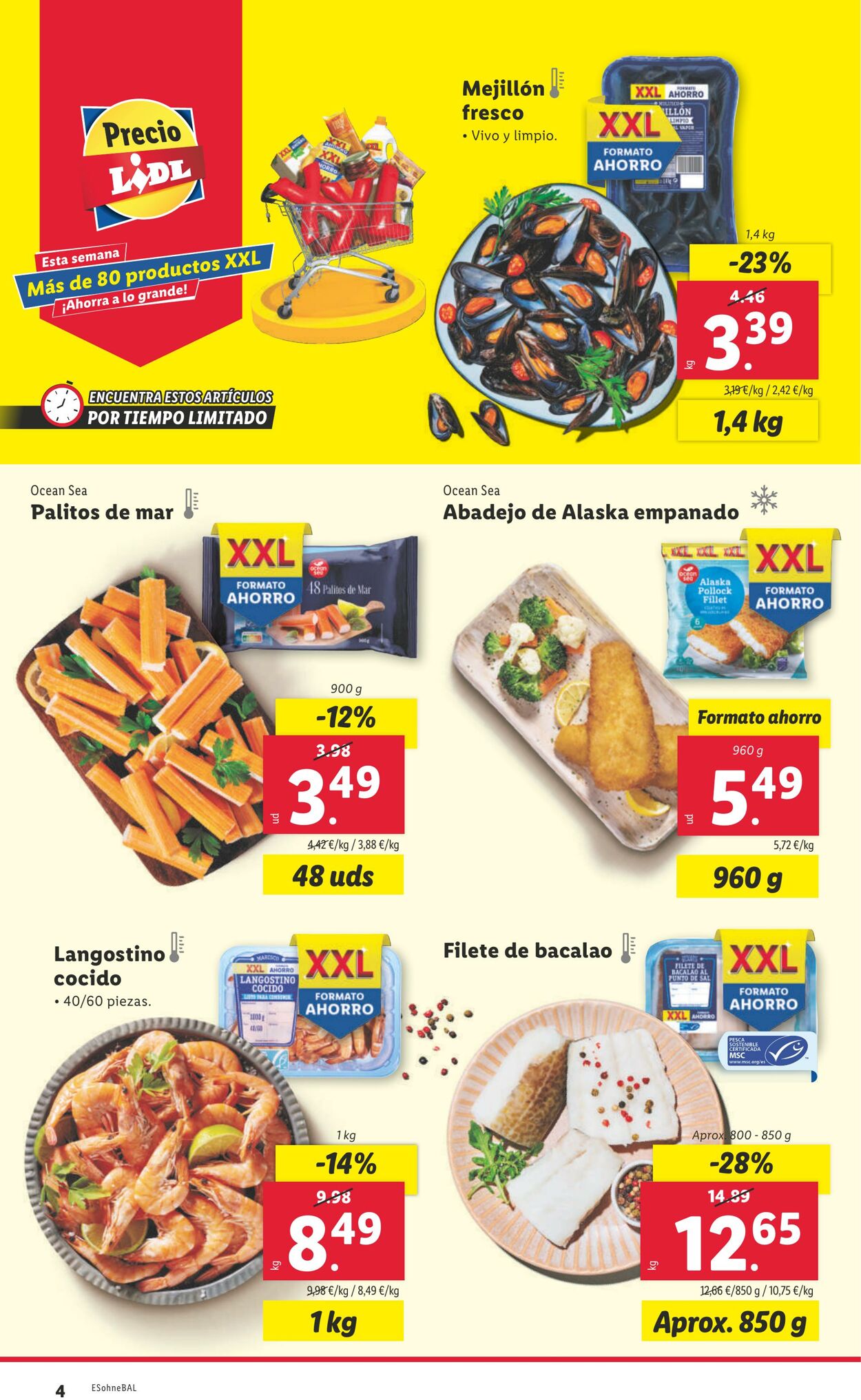 Folleto Lidl 08.01.2024 - 14.01.2024