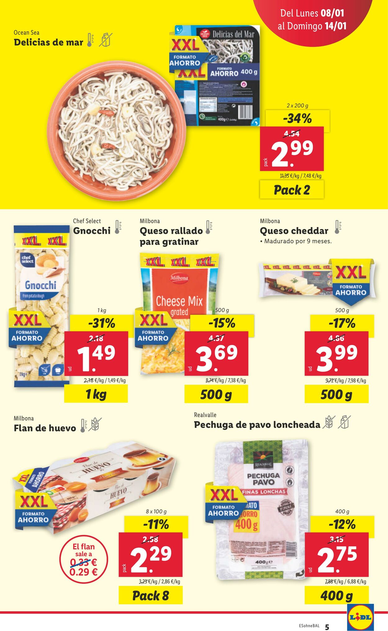 Folleto Lidl 08.01.2024 - 14.01.2024