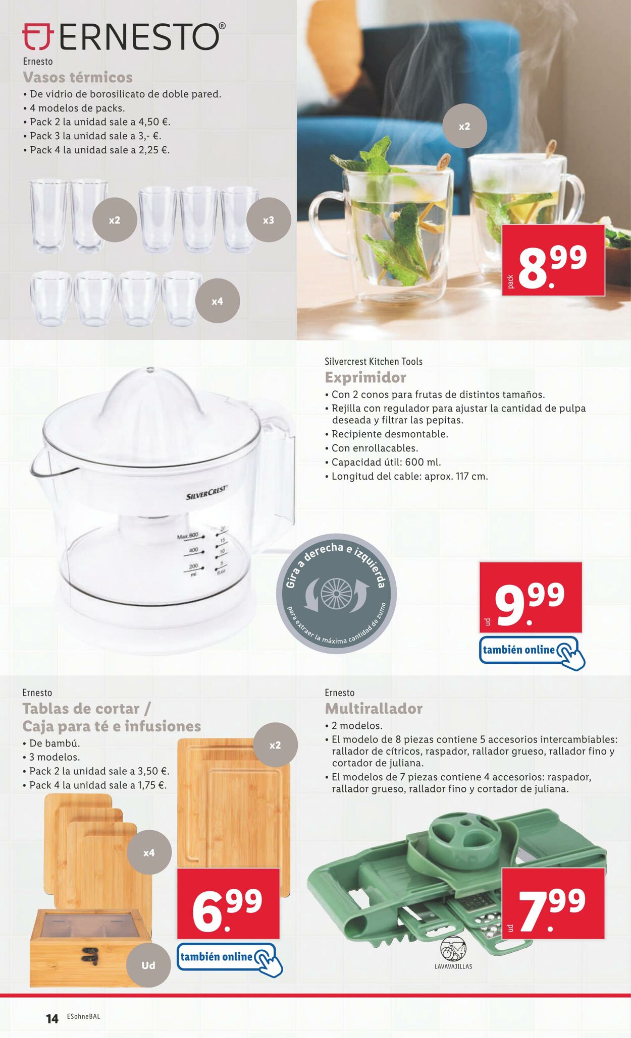 Folleto Lidl 08.01.2024 - 14.01.2024