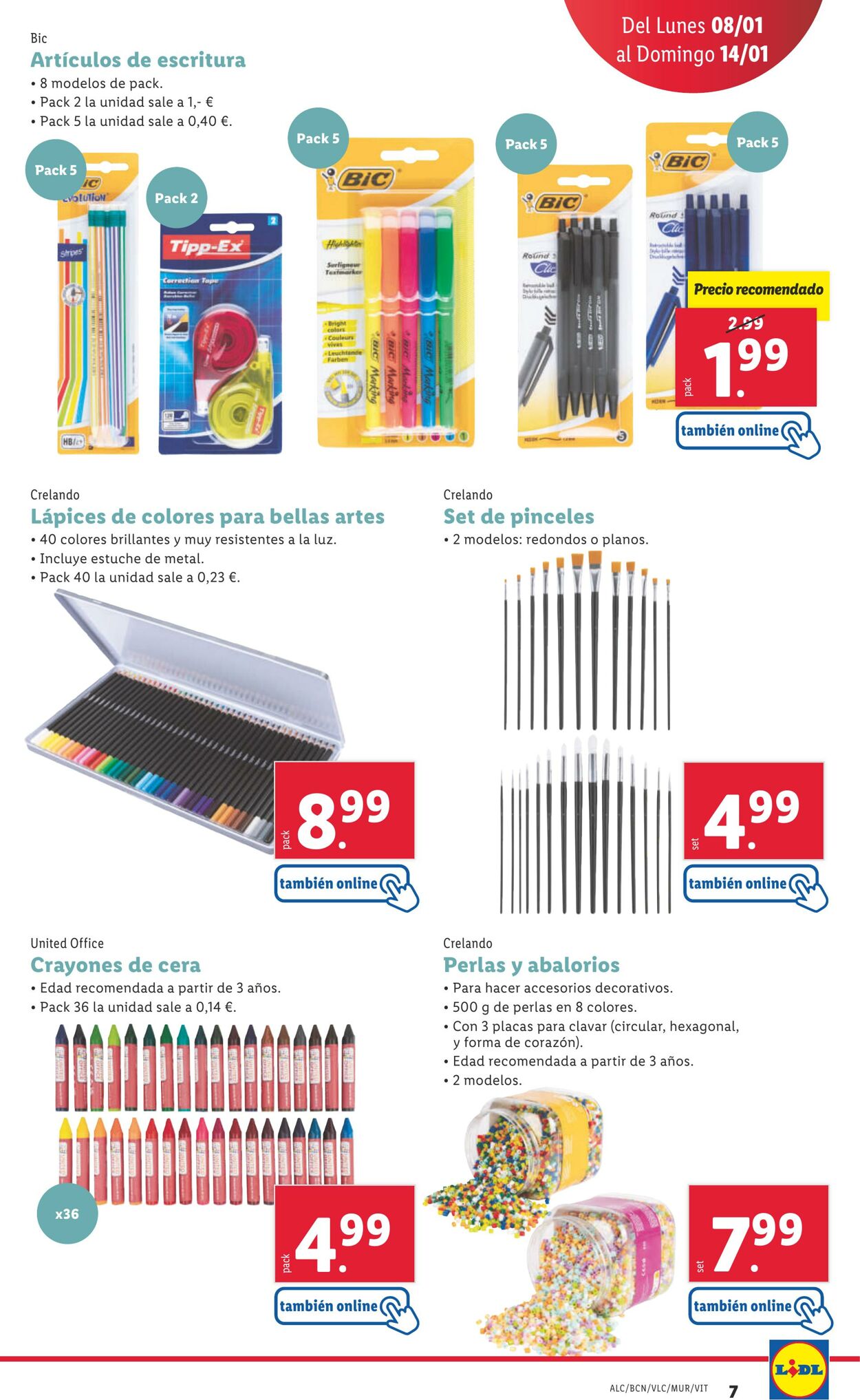 Folleto Lidl 08.01.2024 - 14.01.2024