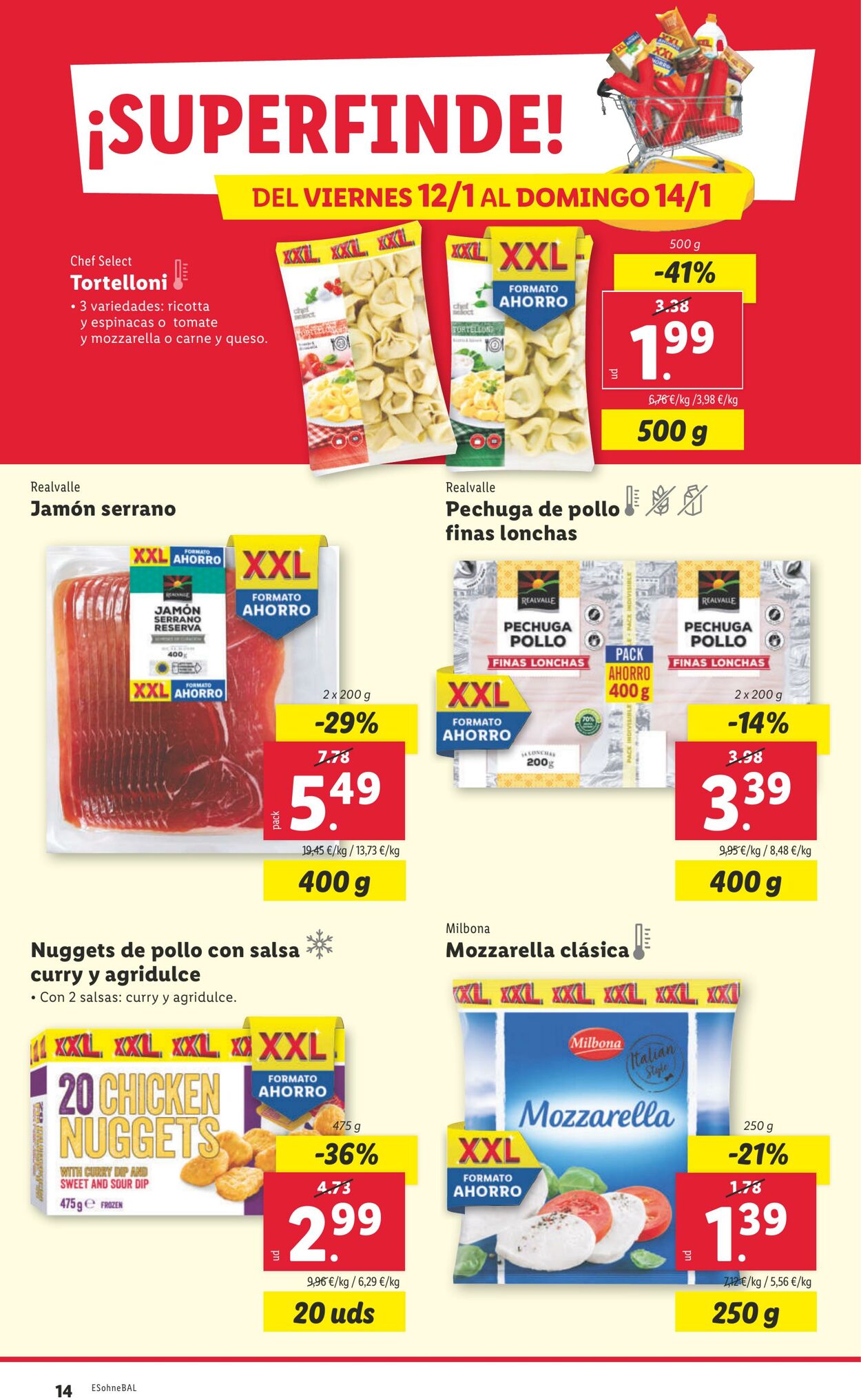 Folleto Lidl 08.01.2024 - 14.01.2024