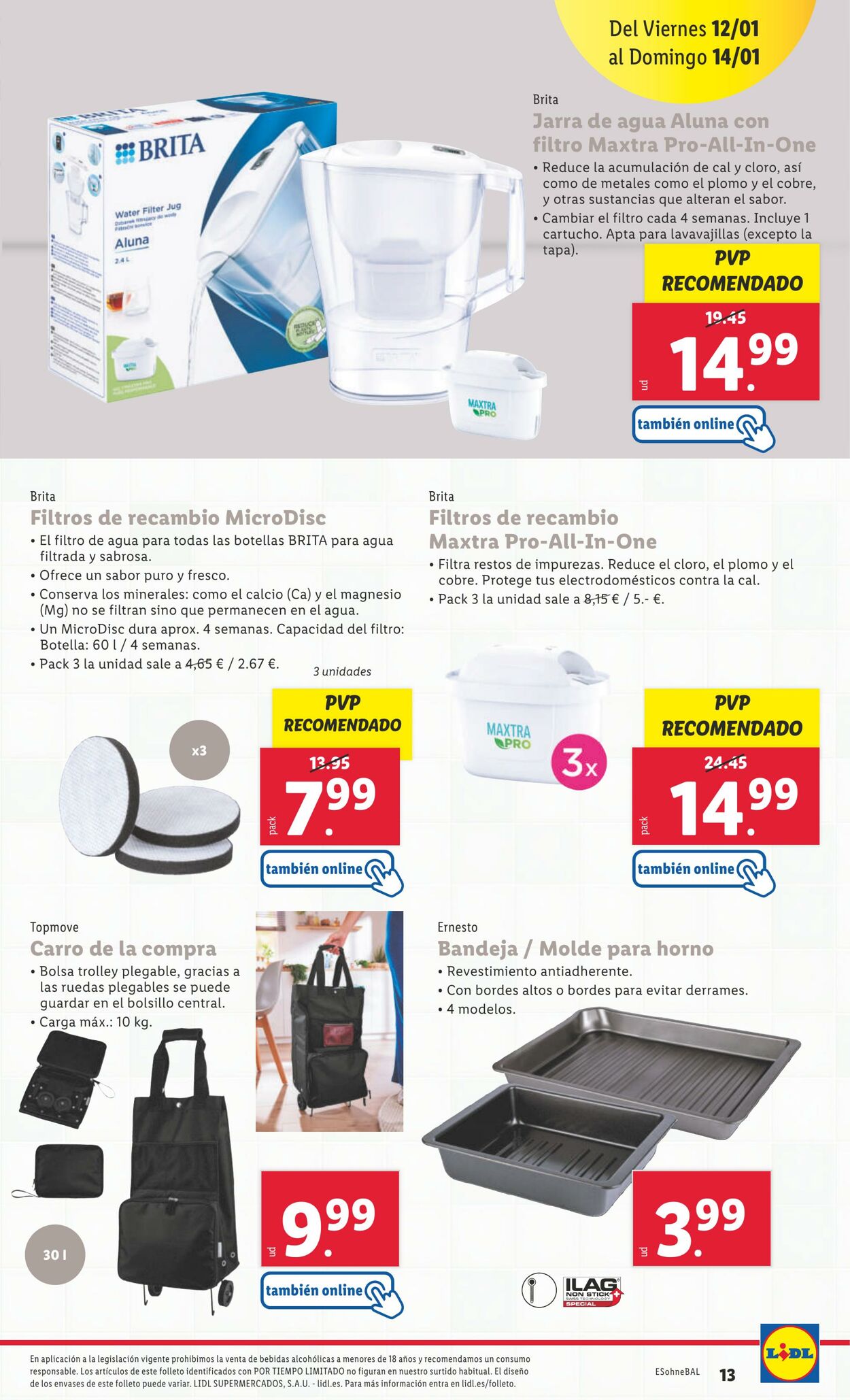 Folleto Lidl 08.01.2024 - 14.01.2024