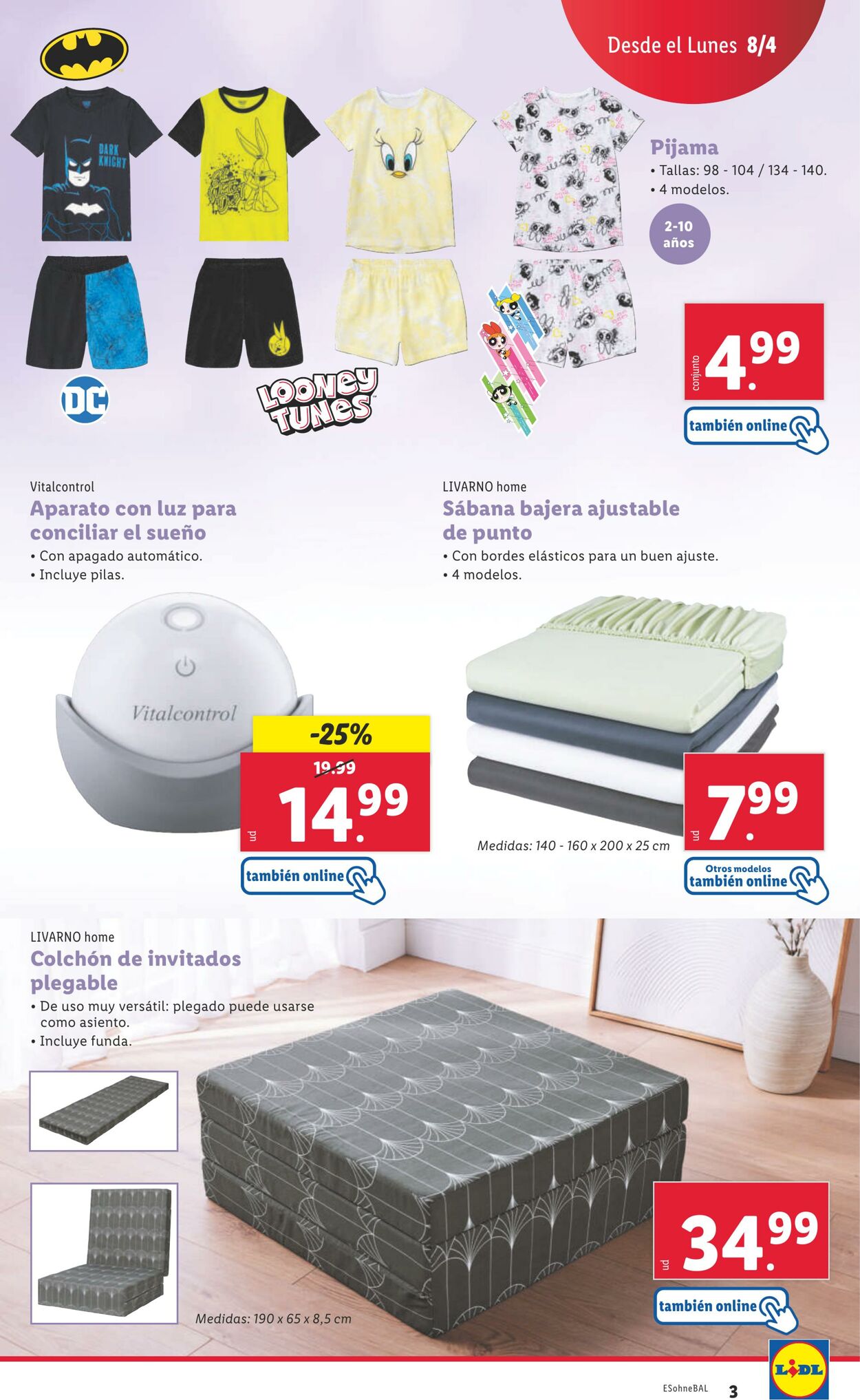 Folleto Lidl 08.04.2024 - 14.04.2024