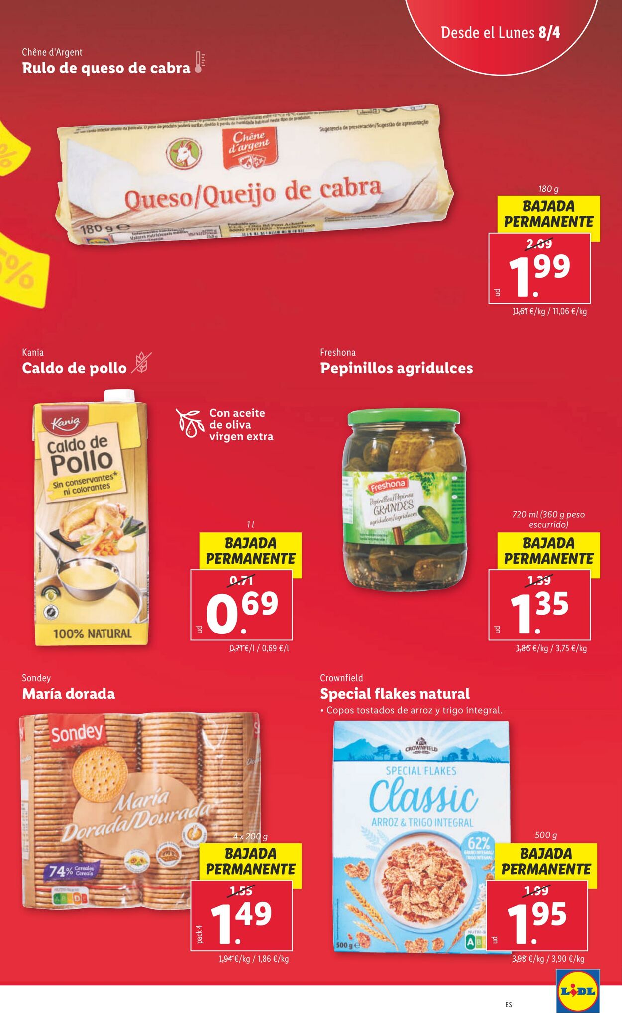 Folleto Lidl 08.04.2024 - 14.04.2024