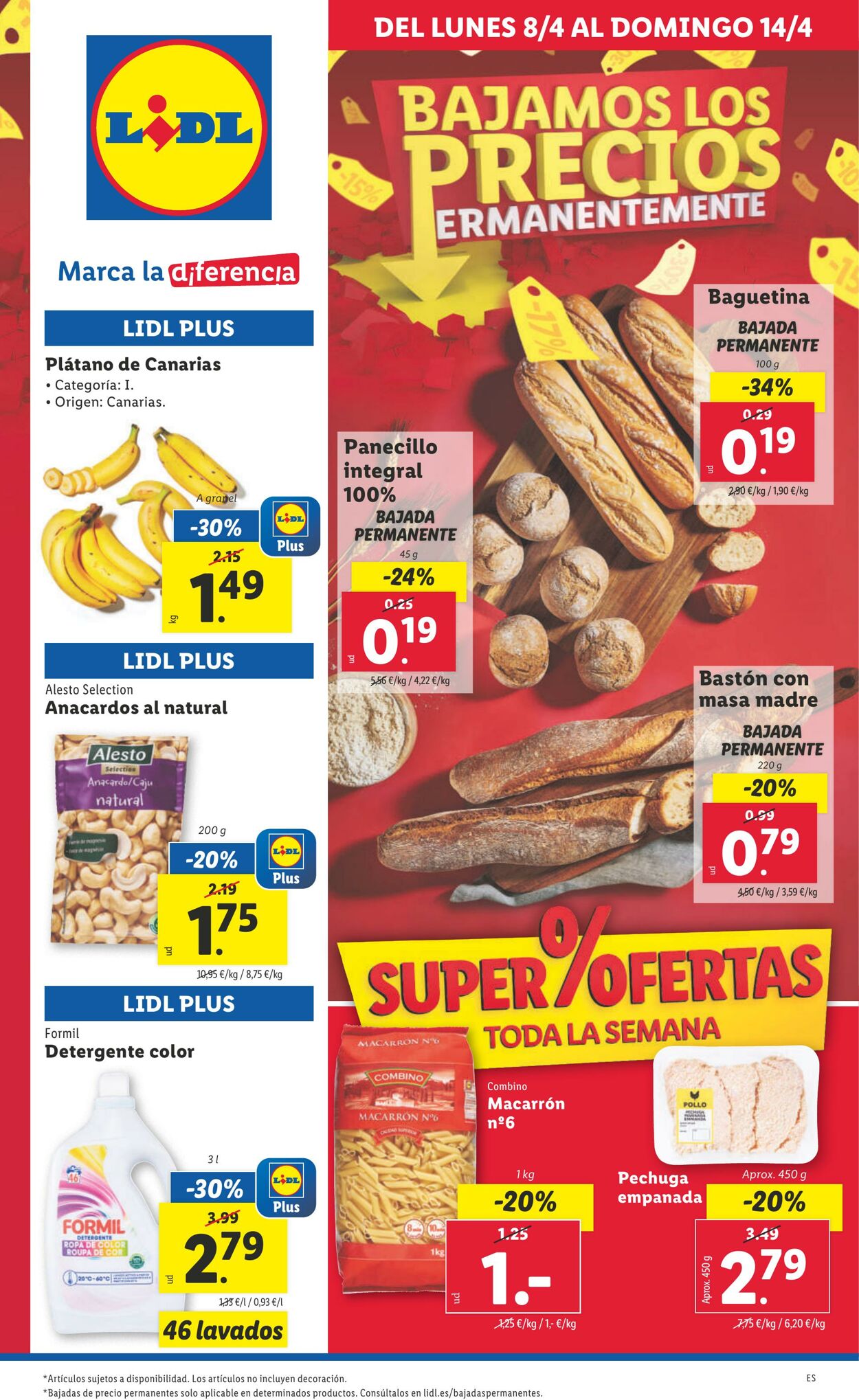 Folleto Lidl 08.04.2024 - 14.04.2024