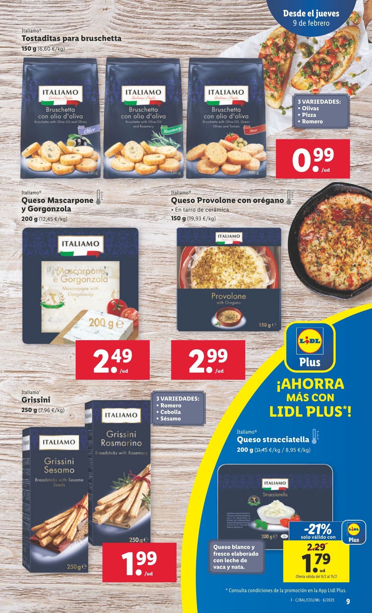 Folleto Lidl 09.02.2023 - 15.02.2023