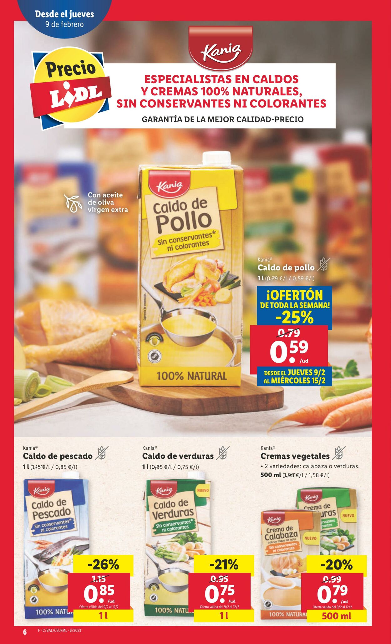 Folleto Lidl 09.02.2023 - 15.02.2023