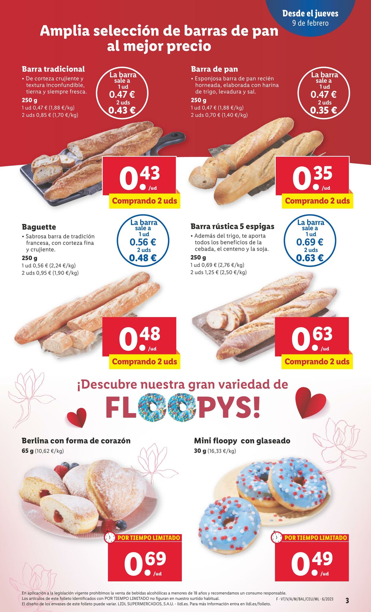 Folleto Lidl 09.02.2023 - 15.02.2023