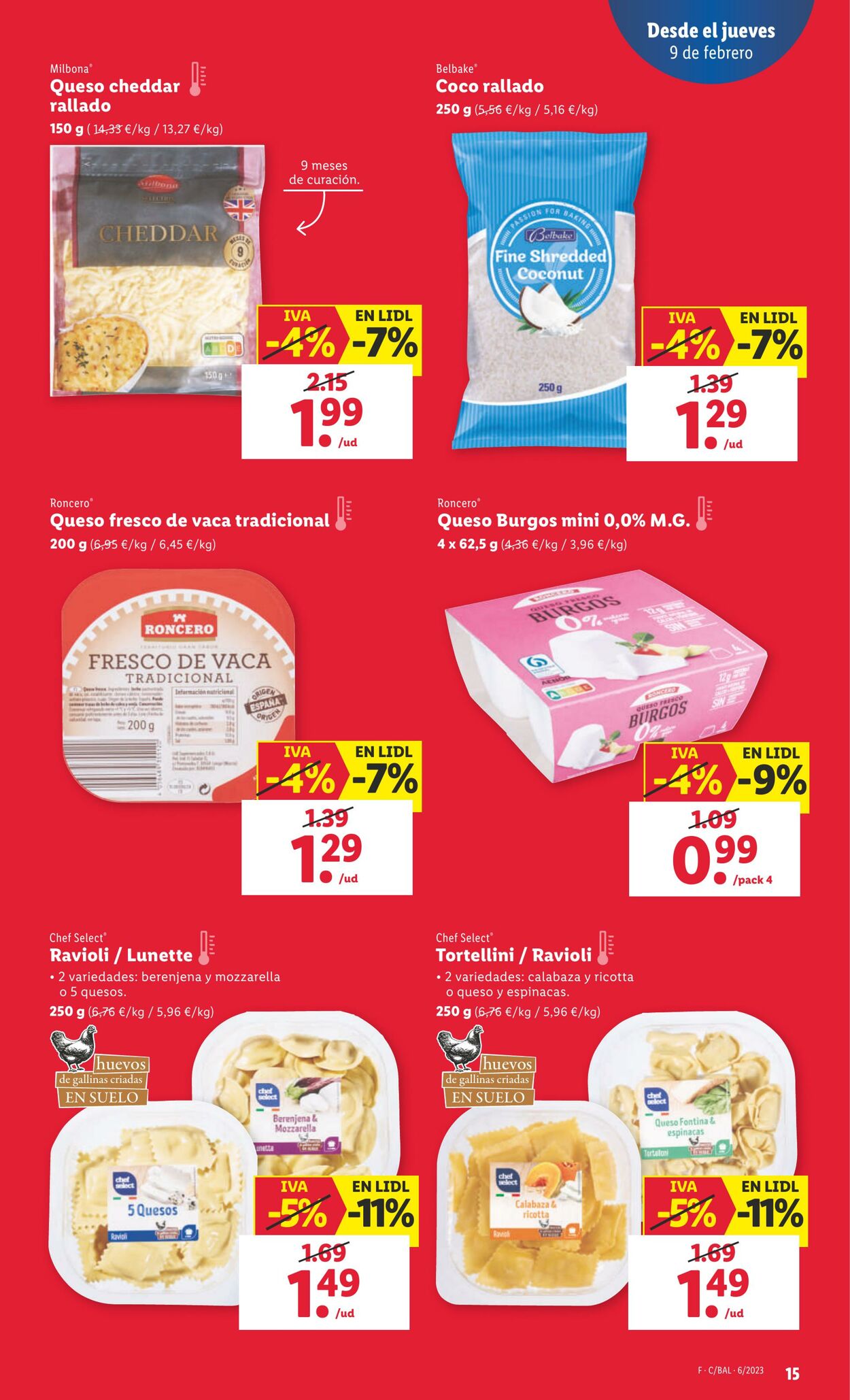 Folleto Lidl 09.02.2023 - 15.02.2023