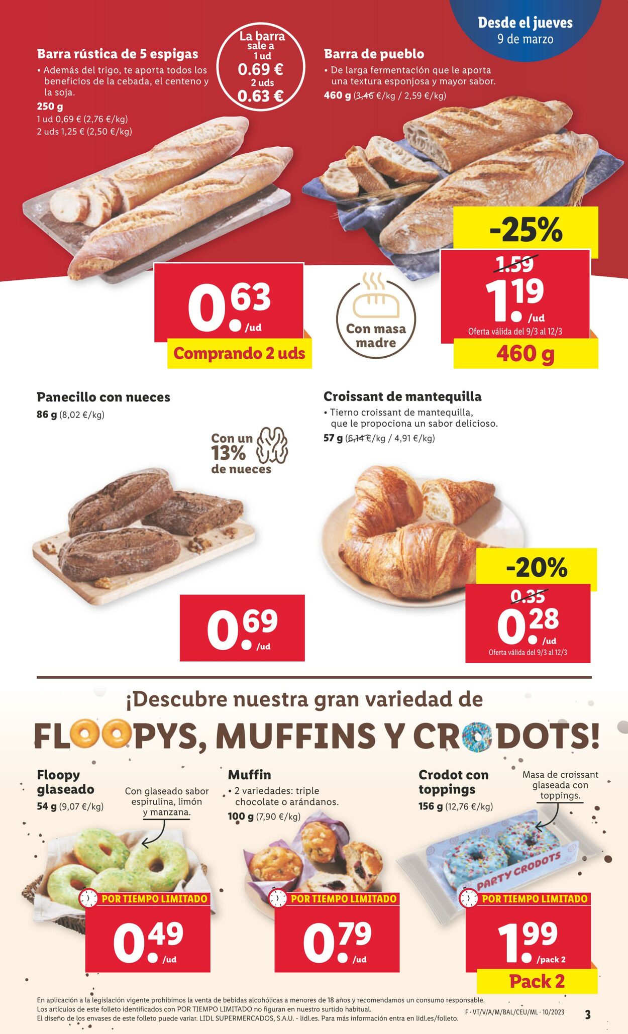 Folleto Lidl 09.03.2023 - 15.03.2023