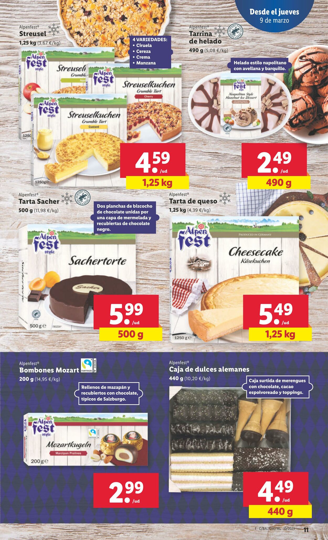 Folleto Lidl 09.03.2023 - 15.03.2023