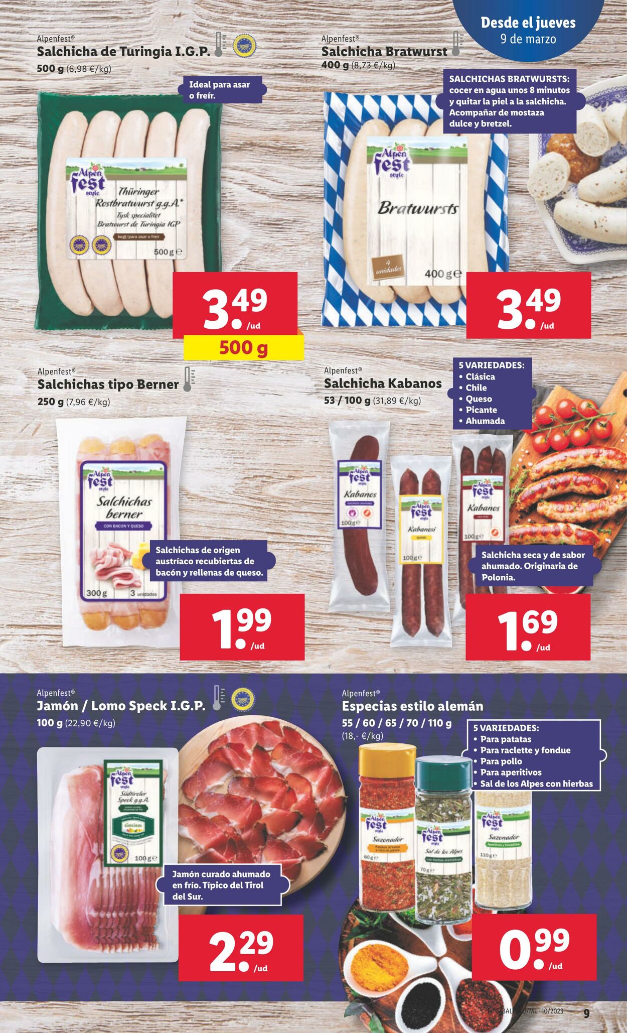 Folleto Lidl 09.03.2023 - 15.03.2023