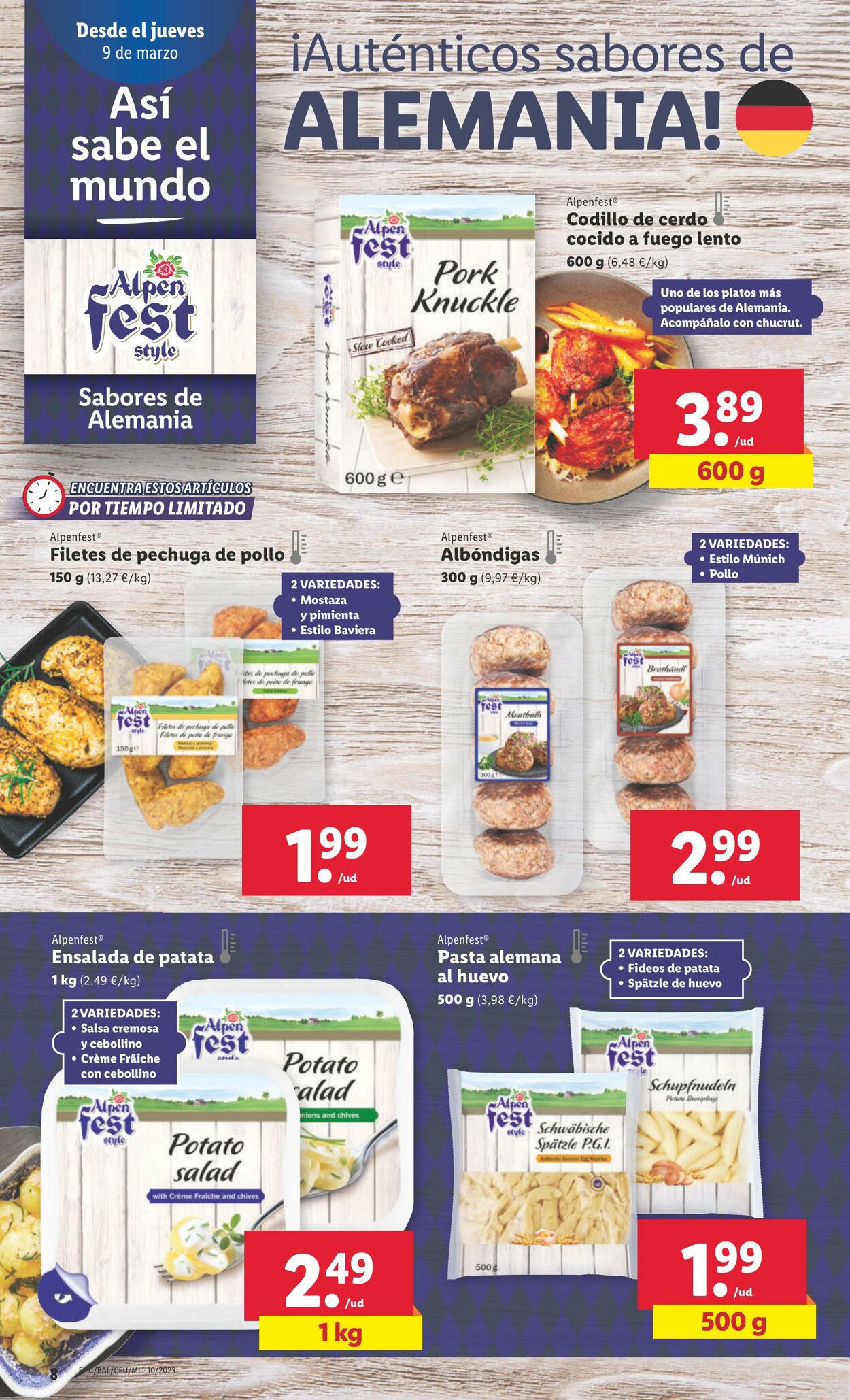 Folleto Lidl 09.03.2023 - 15.03.2023