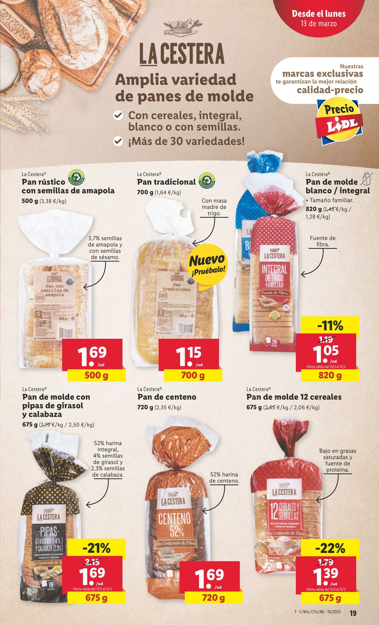 Folleto Lidl 09.03.2023 - 15.03.2023