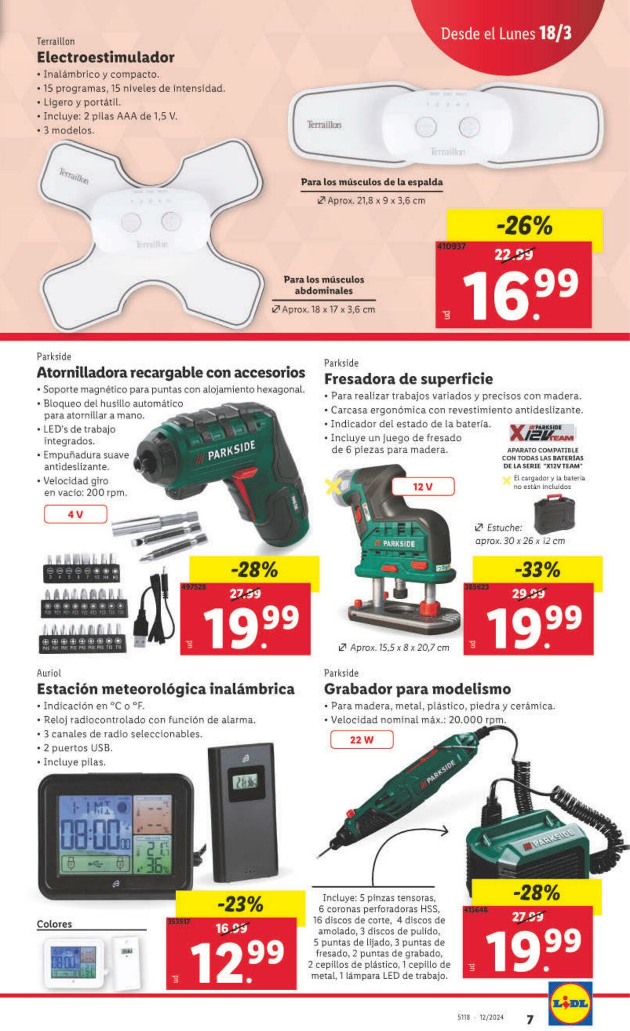 Folleto Lidl 18.03.2024 - 24.03.2024