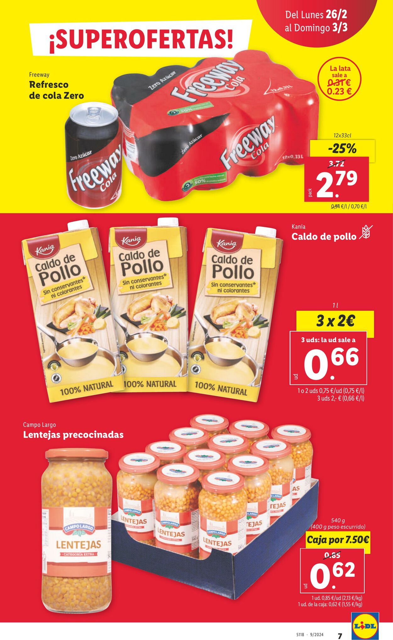 Folleto Lidl 26.02.2024 - 03.03.2024