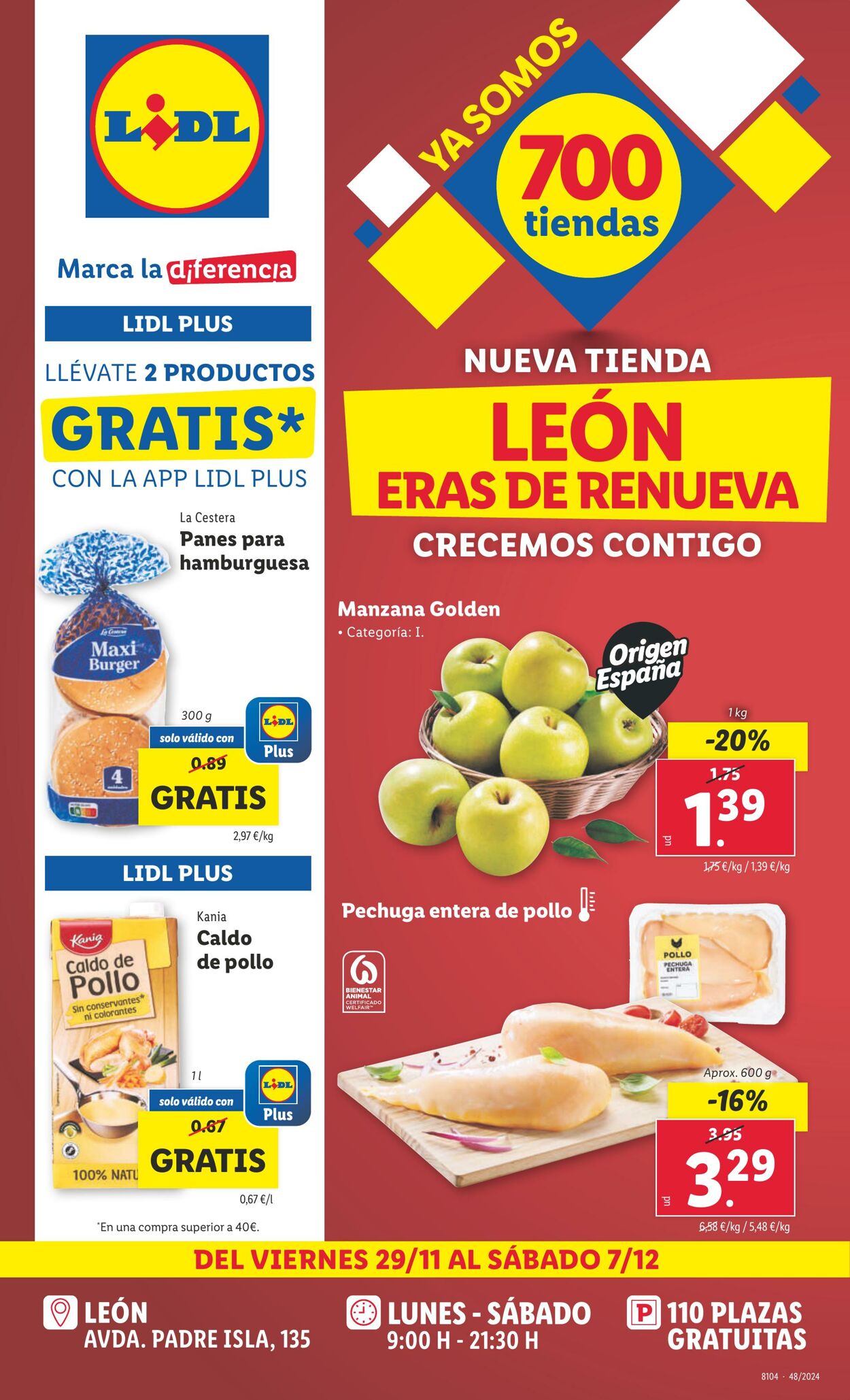 Folleto Lidl 29.11.2024 - 09.12.2024