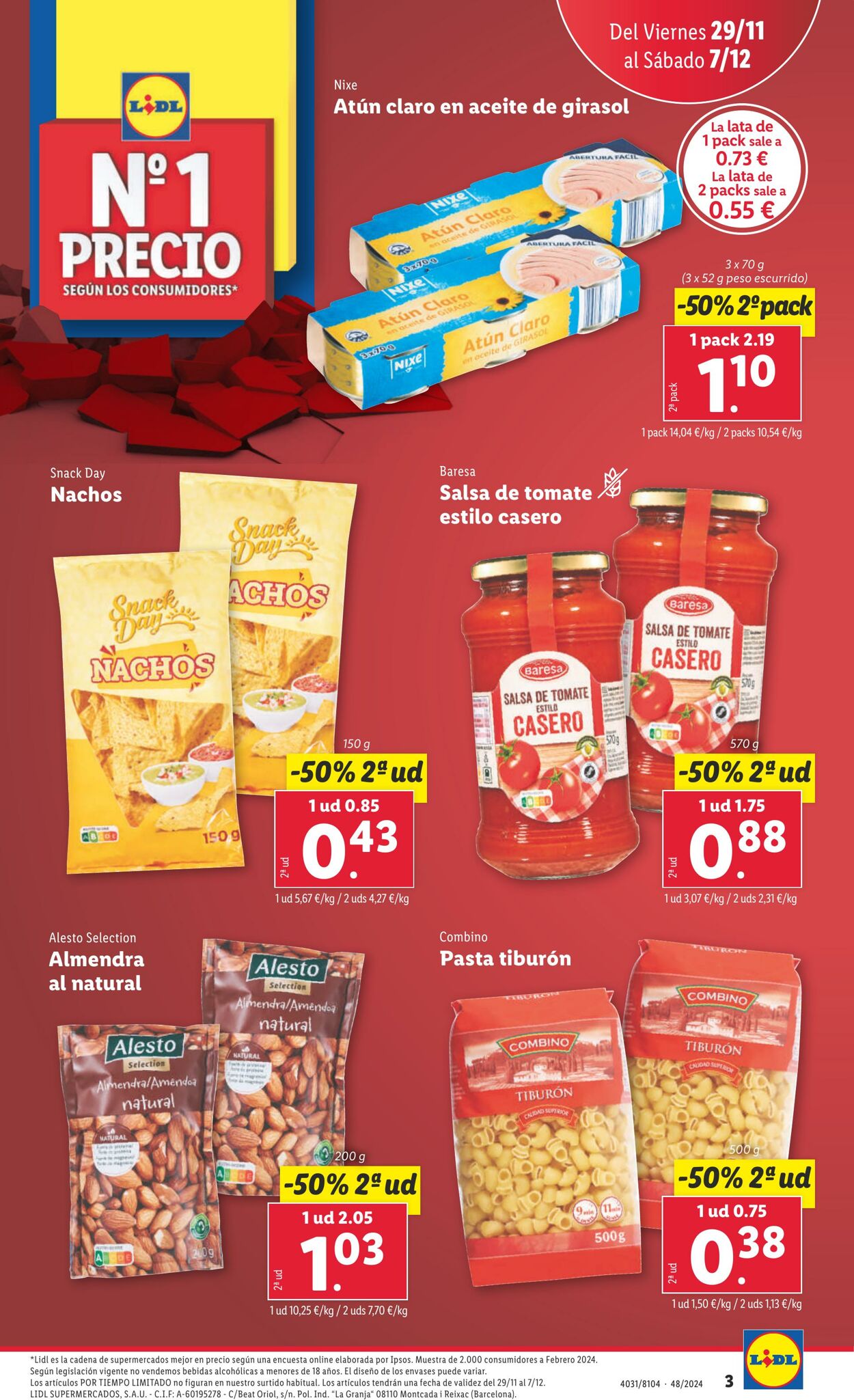 Folleto Lidl 29.11.2024 - 09.12.2024