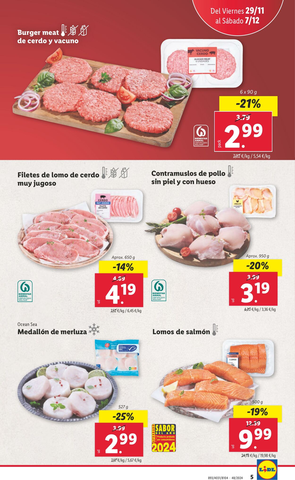 Folleto Lidl 29.11.2024 - 09.12.2024