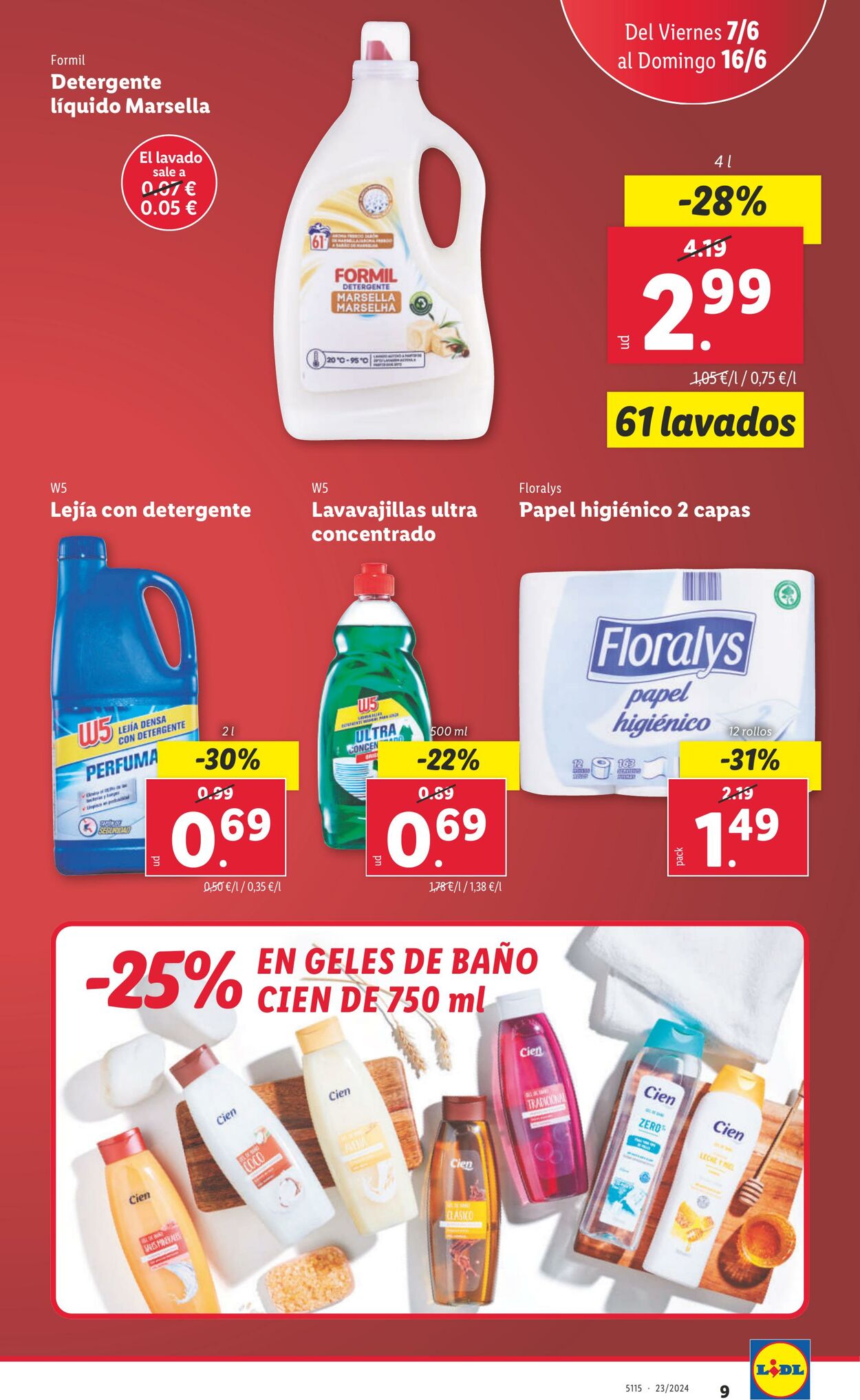 Folleto Lidl 07.06.2024 - 16.06.2024