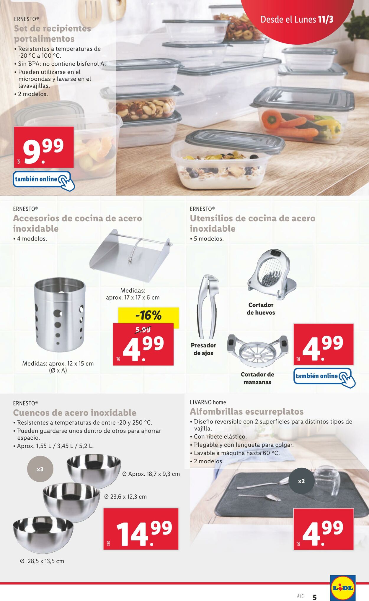 Folleto Lidl 11.03.2024 - 17.03.2024