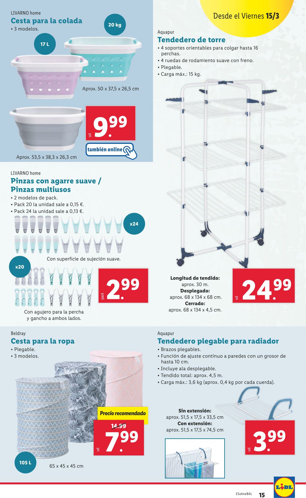 Folleto Lidl 11.03.2024 - 17.03.2024