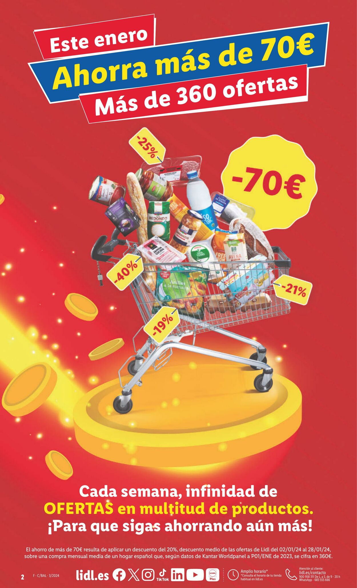 Folleto Lidl 15.01.2024 - 21.01.2024