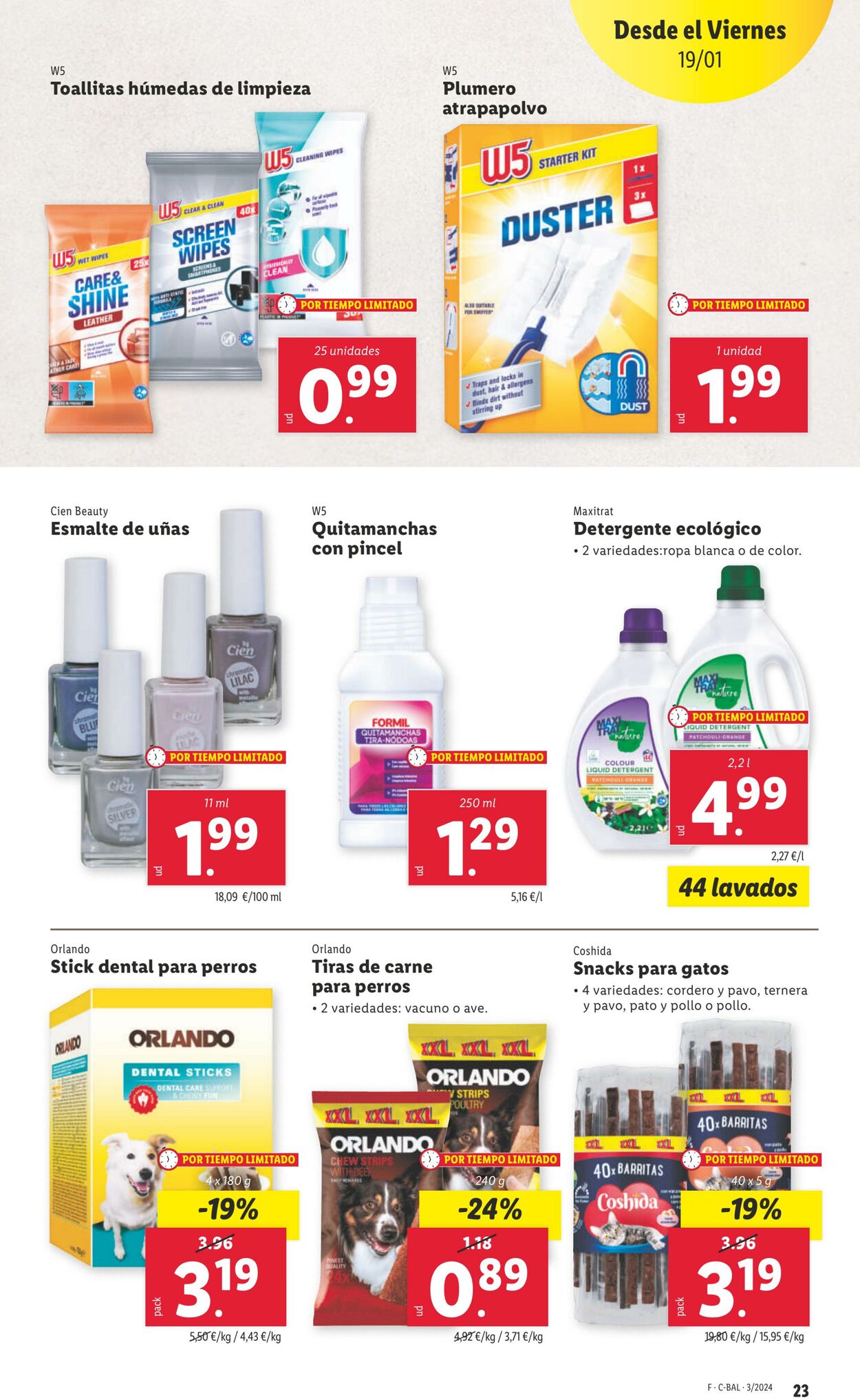 Folleto Lidl 15.01.2024 - 21.01.2024