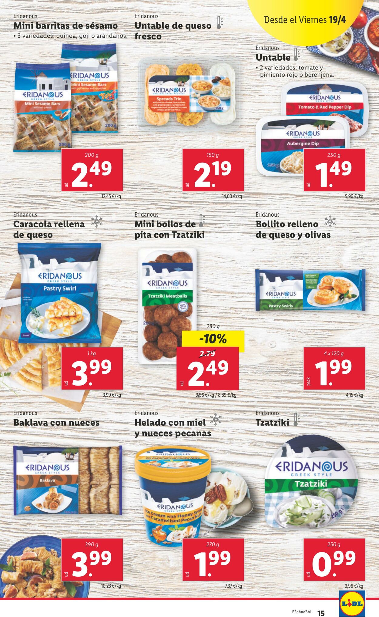 Folleto Lidl 15.04.2024 - 21.04.2024