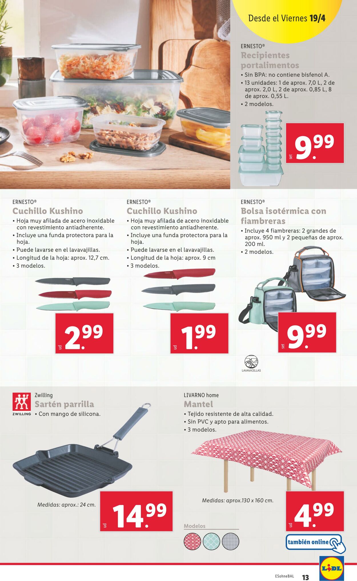 Folleto Lidl 15.04.2024 - 21.04.2024